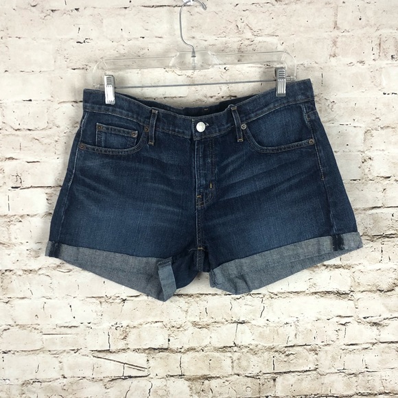 gap jean shorts womens